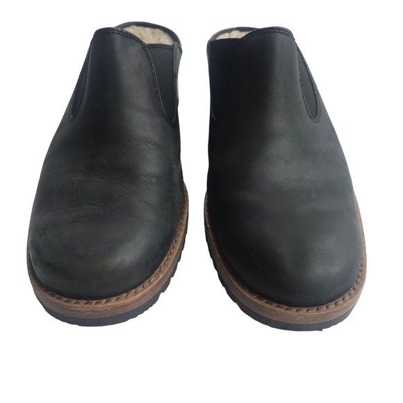 UGG brown leather mule, size 8, like new - Picture 6 of 7